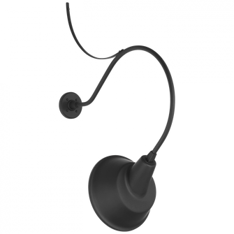 Academy 26.5'' Anchored Larrabee Barn Light (279|TOB 2806MBK/S3-MBK)