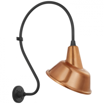 Academy 18'' Larrabee Barn Light (279|TOB 2805MBK/S3-SC)