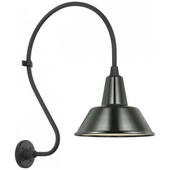 Academy 18'' Larrabee Barn Light (279|TOB 2805MBK/S1-G)