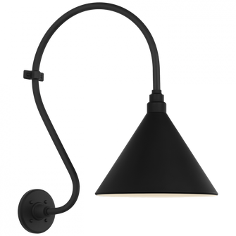 Academy 15'' Larrabee Barn Light (279|TOB 2804MBK/S11-MBK)