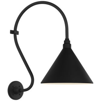 Academy 15'' Larrabee Barn Light (279|TOB 2804MBK/S11-MBK)