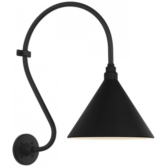 Academy 15'' Larrabee Barn Light (279|TOB 2804MBK/S11-MBK)