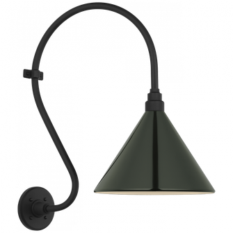 Academy 15'' Larrabee Barn Light (279|TOB 2804MBK/S11-G)