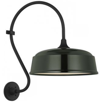 Academy 15'' Larrabee Barn Light (279|TOB 2804MBK/S7-G)