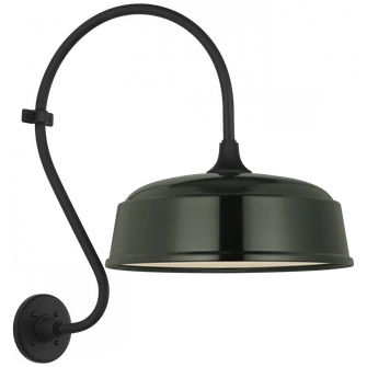 Academy 15'' Larrabee Barn Light (279|TOB 2804MBK/S7-G)