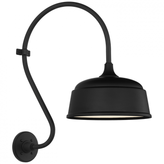 Academy 15'' Larrabee Barn Light (279|TOB 2804MBK/S6-MBK)