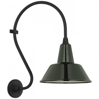 Academy 15'' Larrabee Barn Light (279|TOB 2804MBK/S1-G)