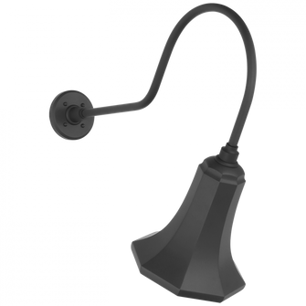 Academy 26'' Angled Flynn Barn Light (279|TOB 2803MBK/S9-MBK)