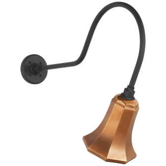 Academy 26'' Angled Flynn Barn Light (279|TOB 2803MBK/S8-SC)