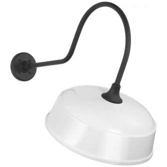 Academy 26'' Angled Flynn Barn Light (279|TOB 2803MBK/S7-WHT)