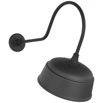 Academy 26'' Angled Flynn Barn Light (279|TOB 2803MBK/S6-MBK)