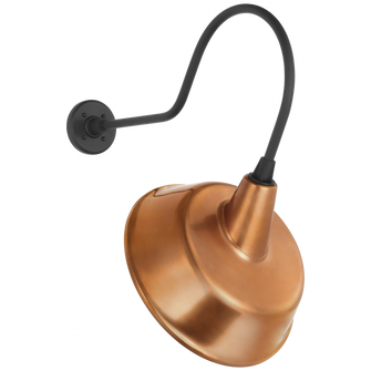 Academy 26'' Angled Flynn Barn Light (279|TOB 2803MBK/S4-SC)