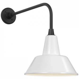 Academy 20'' Rex Barn Light (279|TOB 2809MBK/S1-WHT)