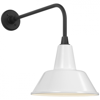 Academy 20'' Rex Barn Light (279|TOB 2809MBK/S1-WHT)