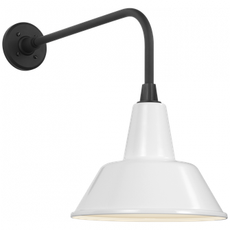 Academy 20'' Rex Barn Light (279|TOB 2809MBK/S1-WHT)