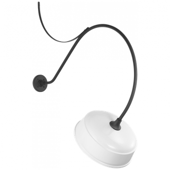 Academy 36'' Anchored Larrabee Barn Light (279|TOB 2807MBK/S7-WHT)