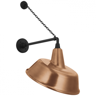 Academy 17.5'' Anchored Mack Barn Light (279|TOB 2813MBK/S4-SC)