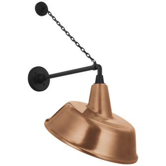 Academy 17.5'' Anchored Mack Barn Light (279|TOB 2813MBK/S4-SC)
