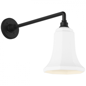 Academy 17.5'' Mack Barn Light (279|TOB 2812MBK/S8-WHT)