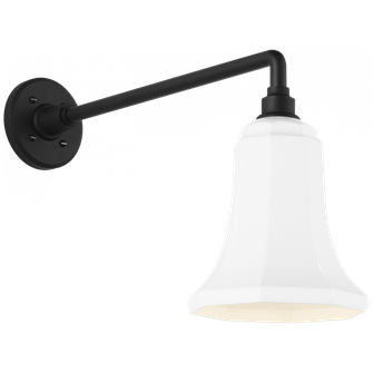 Academy 17.5'' Mack Barn Light (279|TOB 2812MBK/S8-WHT)