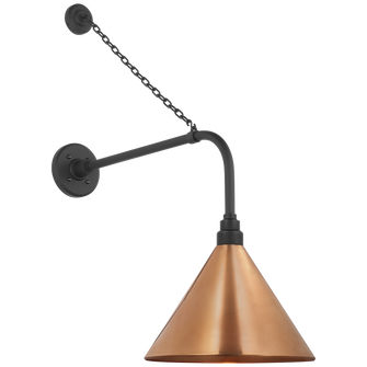 Academy 20'' Anchored Rex Barn Light (279|TOB 2810MBK/S11-SC)