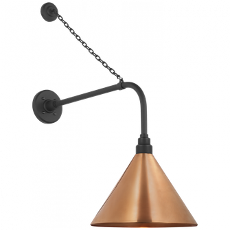Academy 20'' Anchored Rex Barn Light (279|TOB 2810MBK/S11-SC)