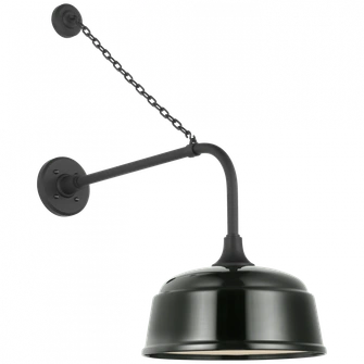 Academy 20'' Anchored Rex Barn Light (279|TOB 2810MBK/S6-G)