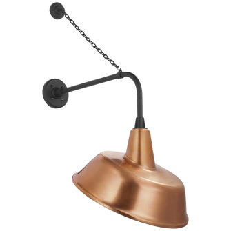 Academy 20'' Anchored Rex Barn Light (279|TOB 2810MBK/S4-SC)