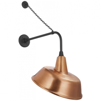 Academy 20'' Anchored Rex Barn Light (279|TOB 2810MBK/S4-SC)