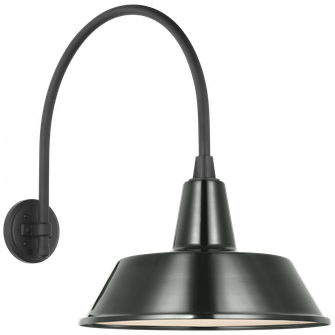 Academy 19.5'' Arched Mack Barn Light (279|TOB 2815MBK/S2-G)