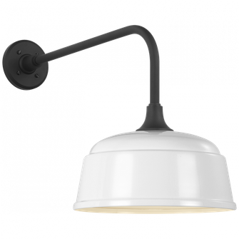 Academy 20'' Rex Barn Light (279|TOB 2809MBK/S6-WHT)