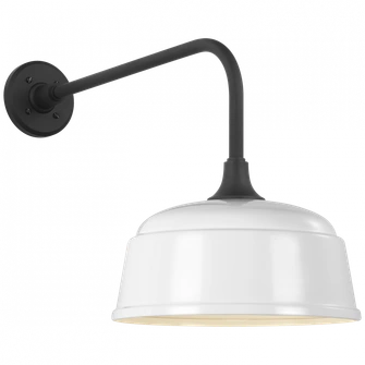 Academy 20'' Rex Barn Light (279|TOB 2809MBK/S6-WHT)