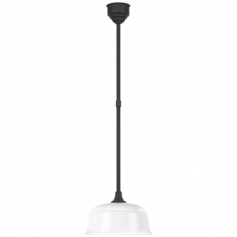 Academy 12.5'' Rockhouse Pendant (279|TOB 5811MBK-WHT)