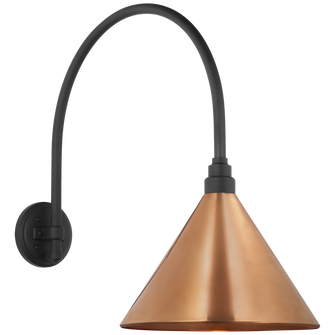Academy 19.5'' Arched Mack Barn Light (279|TOB 2815MBK/S11-SC)