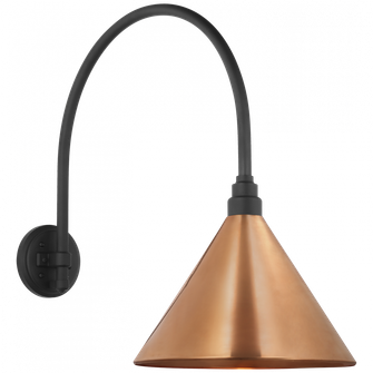 Academy 19.5'' Arched Mack Barn Light (279|TOB 2815MBK/S11-SC)