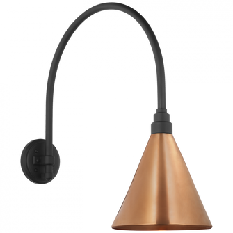 Academy 19.5'' Arched Mack Barn Light (279|TOB 2815MBK/S10-SC)