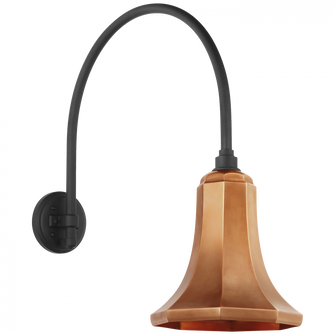 Academy 19.5'' Arched Mack Barn Light (279|TOB 2815MBK/S9-SC)