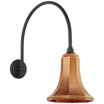 Academy 19.5'' Arched Mack Barn Light (279|TOB 2815MBK/S9-SC)
