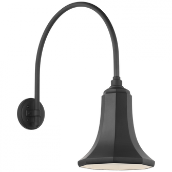Academy 19.5'' Arched Mack Barn Light (279|TOB 2815MBK/S9-MBK)