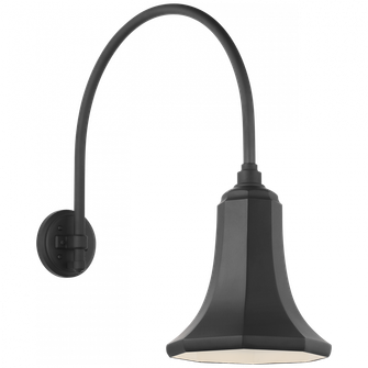 Academy 19.5'' Arched Mack Barn Light (279|TOB 2815MBK/S9-MBK)