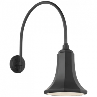 Academy 19.5'' Arched Mack Barn Light (279|TOB 2815MBK/S9-MBK)