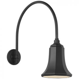 Academy 19.5'' Arched Mack Barn Light (279|TOB 2815MBK/S8-MBK)