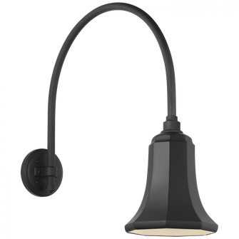 Academy 19.5'' Arched Mack Barn Light (279|TOB 2815MBK/S8-MBK)