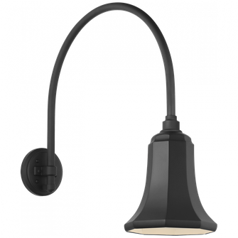 Academy 19.5'' Arched Mack Barn Light (279|TOB 2815MBK/S8-MBK)