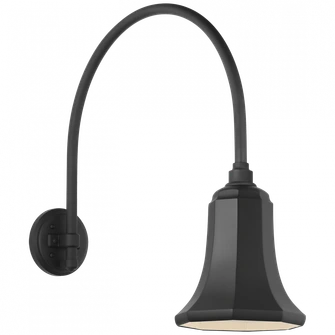 Academy 19.5'' Arched Mack Barn Light (279|TOB 2815MBK/S8-MBK)
