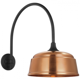 Academy 19.5'' Arched Mack Barn Light (279|TOB 2815MBK/S6-SC)