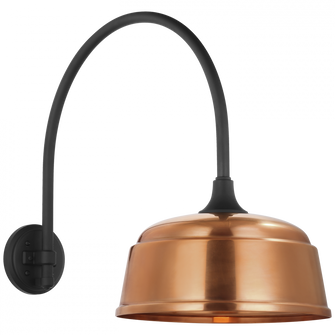 Academy 19.5'' Arched Mack Barn Light (279|TOB 2815MBK/S6-SC)