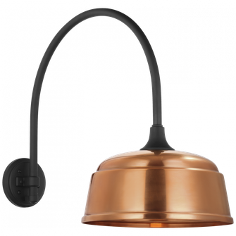 Academy 19.5'' Arched Mack Barn Light (279|TOB 2815MBK/S6-SC)