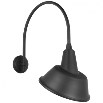 Academy 19.5'' Arched Mack Barn Light (279|TOB 2815MBK/S3-MBK)