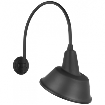Academy 19.5'' Arched Mack Barn Light (279|TOB 2815MBK/S3-MBK)